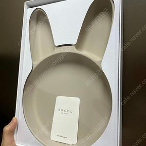 로코유 이유식 식판 토끼 코지베이지(새상품)