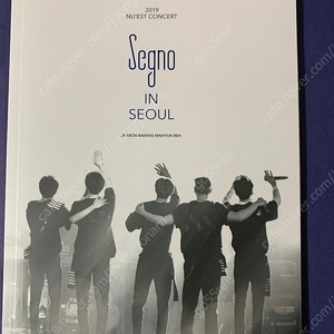 뉴이스트 2019 콘서트 segno 블루레이 & dvd