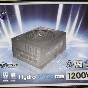 FSP HYDRO PTM PRO 1200W 플래티넘 + 12VHPWR