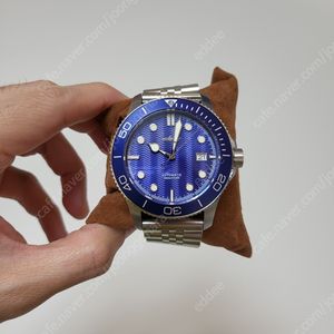 인하) 헤임달 샤크 청판 오토매틱 다이버 시계 판매합니다
