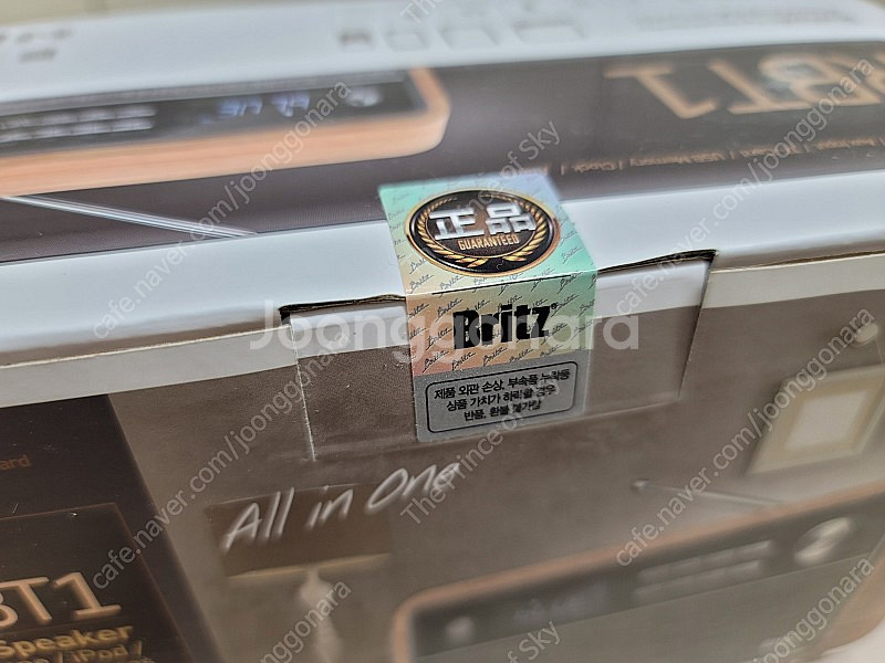 브리츠 BA-RBT1 레트로 라디오 블루투스 스피커 미...--1