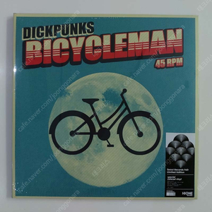 LP 딕펑스 500장 한정반 "'BICYCLE MAN(블루컬러&핑크베이지반" 미개봉 세제품 팝니다