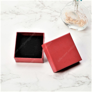 새 4pcs 빨강색 보석 목걸이 쥬얼리 디스플레이 선물 상자 귀걸이 케이스 박스 반지