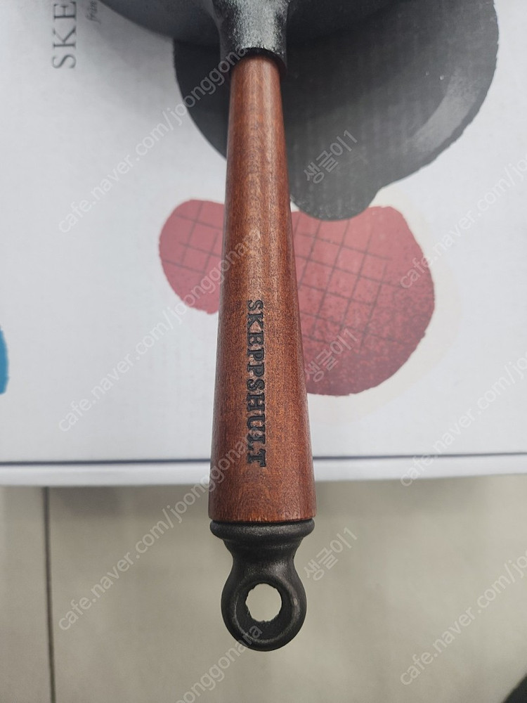 코스트코 스켑슐트 깊은 프라이팬 25cm+유리뚜껑 스캡슐트 무쇠 주물 후라이팬 무쇠팬 이미지