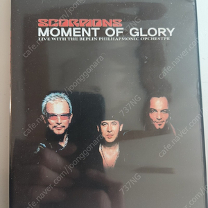 스콜피온스 MOMENT OF GLORY DVD 택포만원