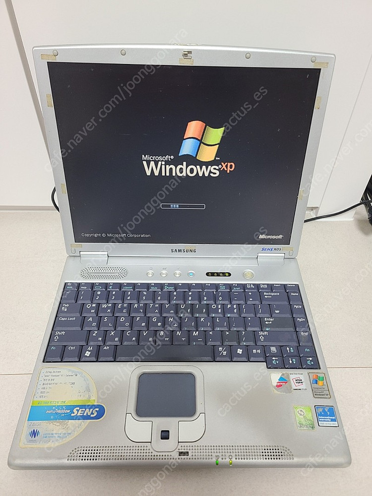 삼성 센스 sens x05 구형 노트북 팝니다 어댑터x 이미지
