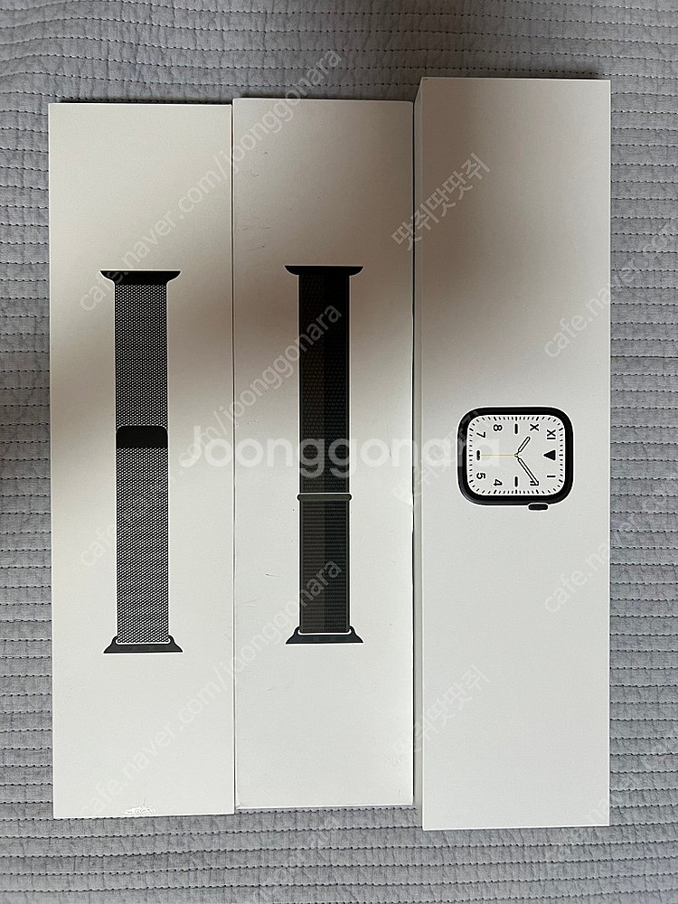가격 인하 애플워치7 45mm 티타늄 애플케어플러스 포...--5