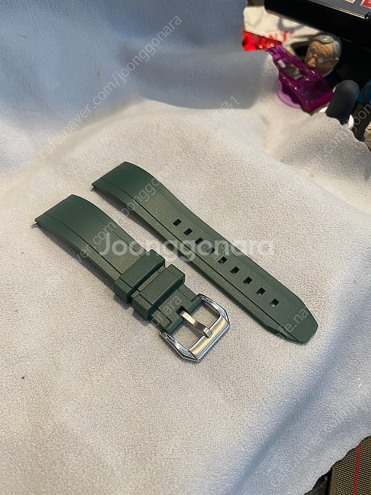 롤렉스 서브마리너 20mm 엔드링크 및 가죽 시계줄 여...--3