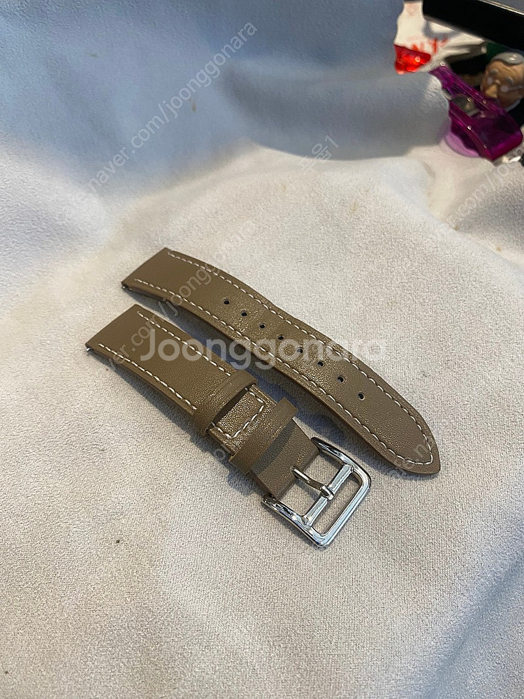 롤렉스 서브마리너 20mm 엔드링크 및 가죽 시계줄 여...--5