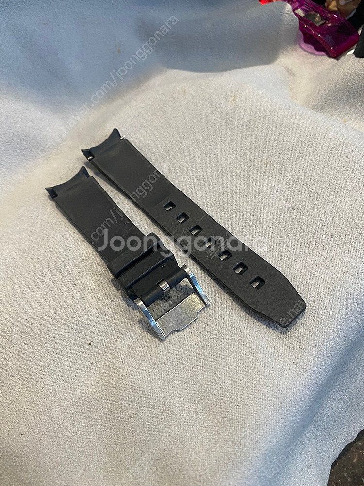 롤렉스 서브마리너 20mm 엔드링크 및 가죽 시계줄 여...--8