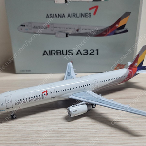 ﻿J fox 1:200 아시아나 Asiana Airlines Airbus A321-200 HL8279 택포