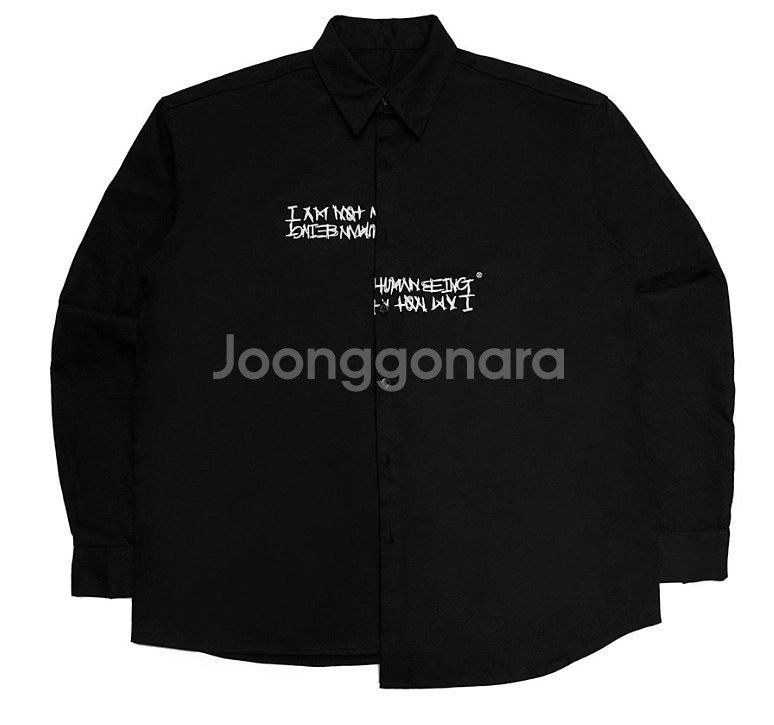 아임낫어휴먼비잉 / 언발란스 셔츠, 셔츠 자켓 / M(...--6