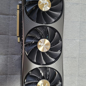 (가격내림) ZOTAC GAMING 지포스RTX 4070TI Trinity OC D6X 12GB 실사용 3일