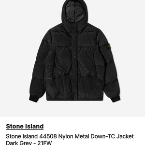 스톤아일랜드 44508 Stone lsland 44508 Nylon Metal Down-TC Jacket Dark Grey - 21FW