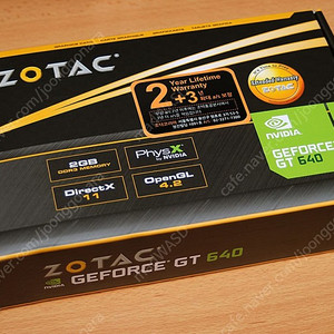 ZOTAC(조탁) GEFORCE(지포스) GT 650