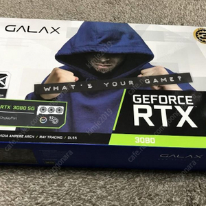 풀박스 신품급/갤럭시 RTX3080 SG 10GB LHR/사용기간 극짧음