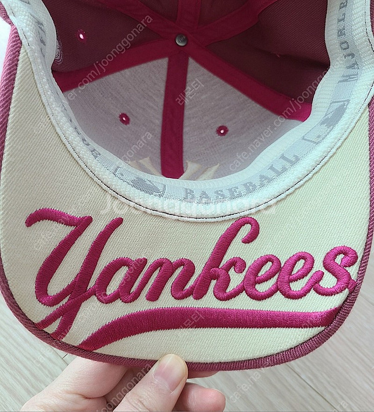 mlb 엠엘비 뉴욕양키즈 볼캡 엠엘비 야구모자 55cm 여성볼캡 어린이볼캡--4