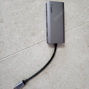 벨킨 5in1 USB C타입 멀티 허브 AVC007 저렴히 판매 합니다