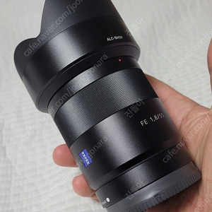 sony 소니 55.8 자이즈 55mm F1.8 풀박스 필터포함