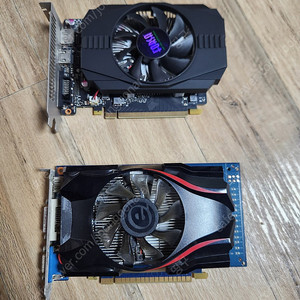 그래픽카드 gtx1050 2g 무전원 , gtx750ti 1g 무전원 팝니다.