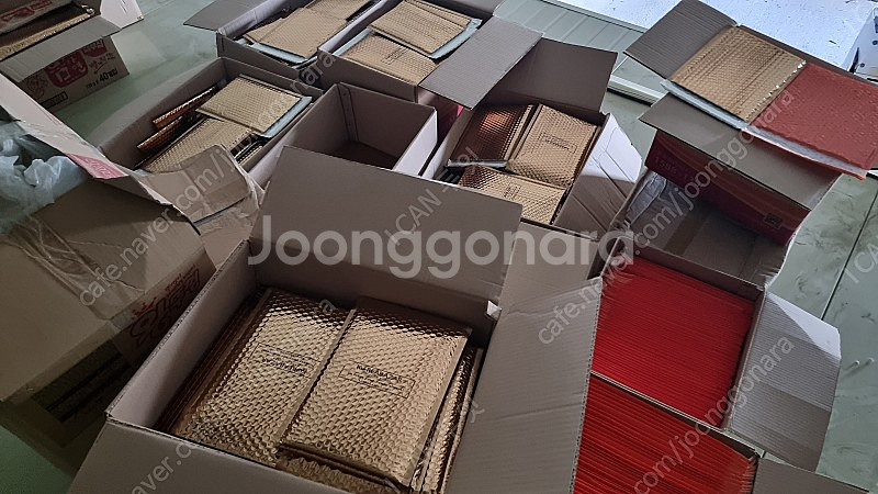 [급매 2만원] 택배용 안전봉투 약 1,000장, 에어...--0