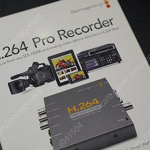 블랙매직 BMD H.264 Pro 외장 프로 H.264 레코더 민트! 풀박스!