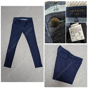 (정품/새상품) 띠어리 데님 팬츠 / 모달원단 / 스판끼 O / 디스퀘어드2 돌체앤가바나 / 4 (29~30)