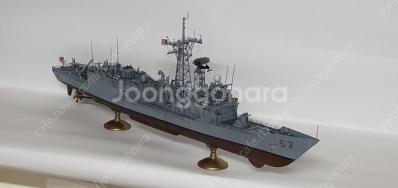 밀리터리 프라모델 1/350전함 도색완성작판매--2