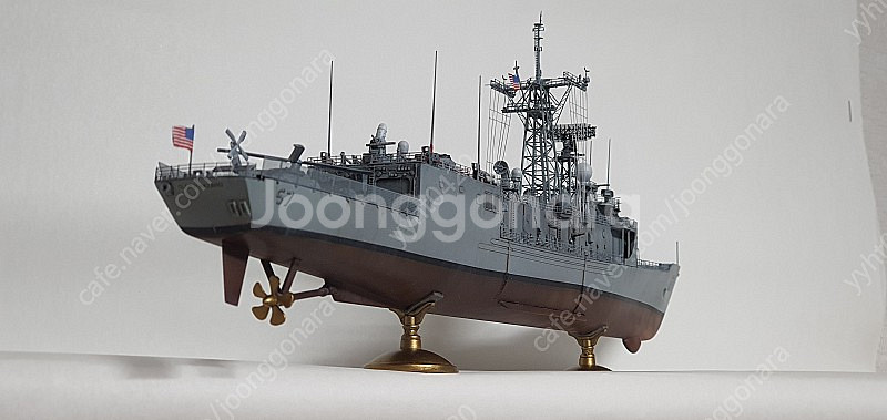 밀리터리 프라모델 1/350전함 도색완성작판매--6