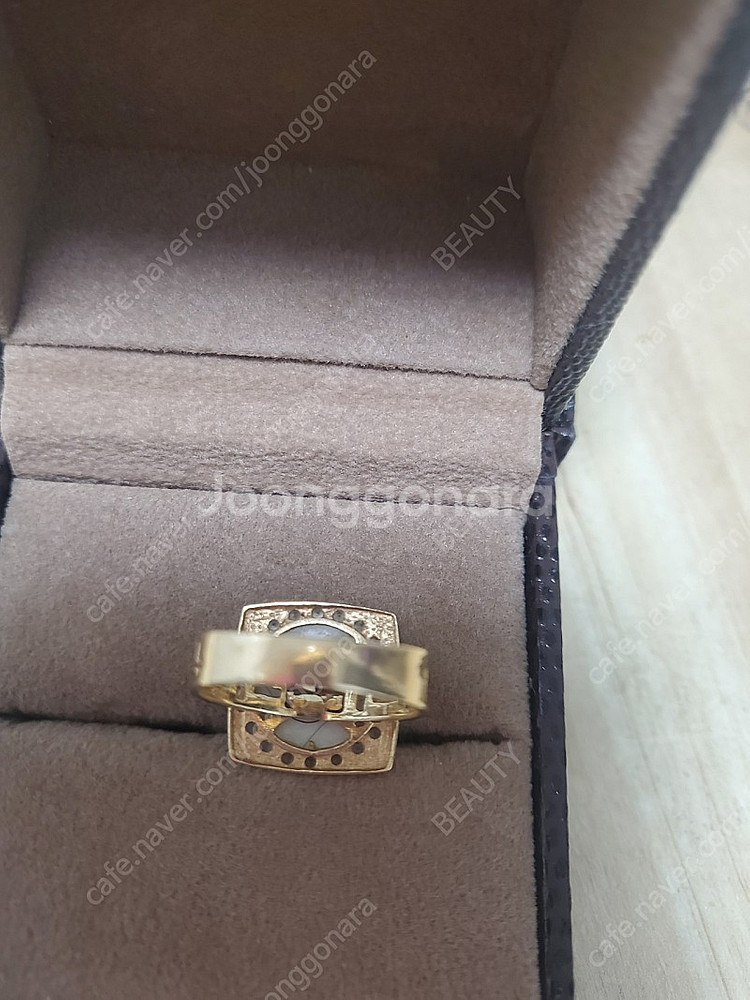 14k루이비통 반지 하트반지--3