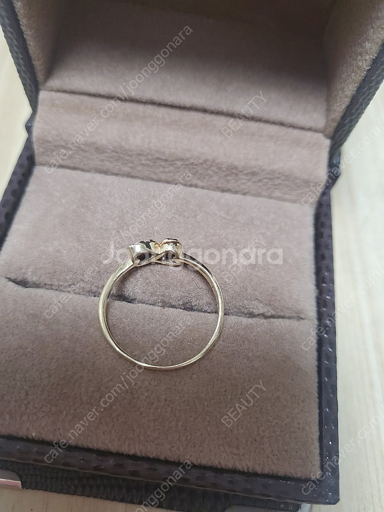 14k루이비통 반지 하트반지--9