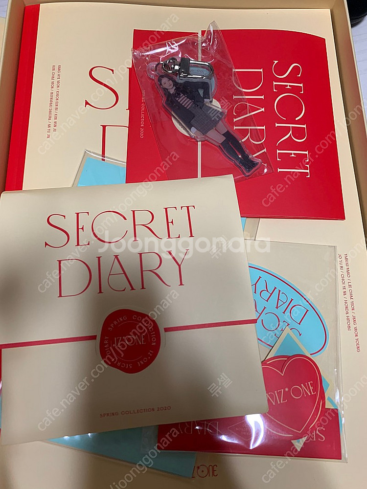 아이즈원 시크릿다이어리 키링 장원영--0