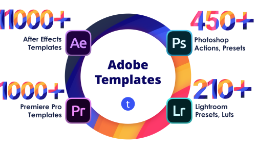 어도비 템플릿 (에프터 이펙트 & 프리미어 프로) / 에펙 프로젝트 소스 및 튜토리얼 / 유튜브 인스타그램 영상 편집 프로그램 소스 판매