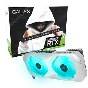 갤럭시 GALAX 지포스 RTX 3060Ti PLUS EX WHITE OC V2 D6X 8GB 화이트 팝니다 3060ti