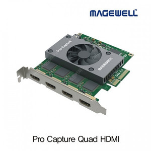 MAGEWELL 4채널 HDMI 캡쳐카드 중고 판매합니다. Magewell Pro Capture Quad HDMI