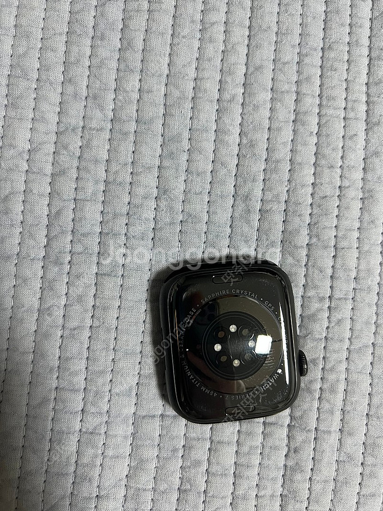 애플워치7 45mm 티타늄 애플케어플러스 포함--5