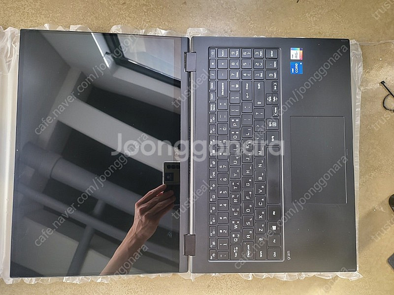 LG그램360 16 블랙 i5 11세대 16인치 윈11...--2