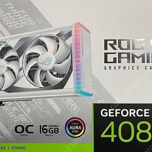 ASUS ROG STRIX 4080 White 삽니다 4080 화스 화이트스트릭스