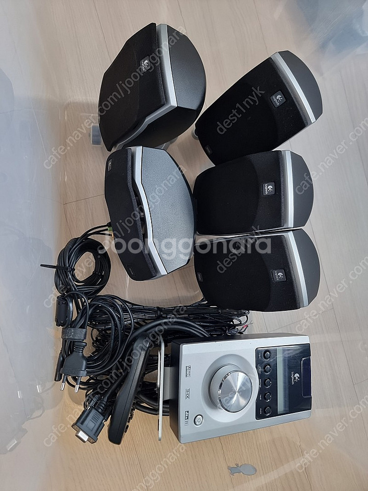로지텍 Z-5500 5.1채널 스피커 팝니다.--1