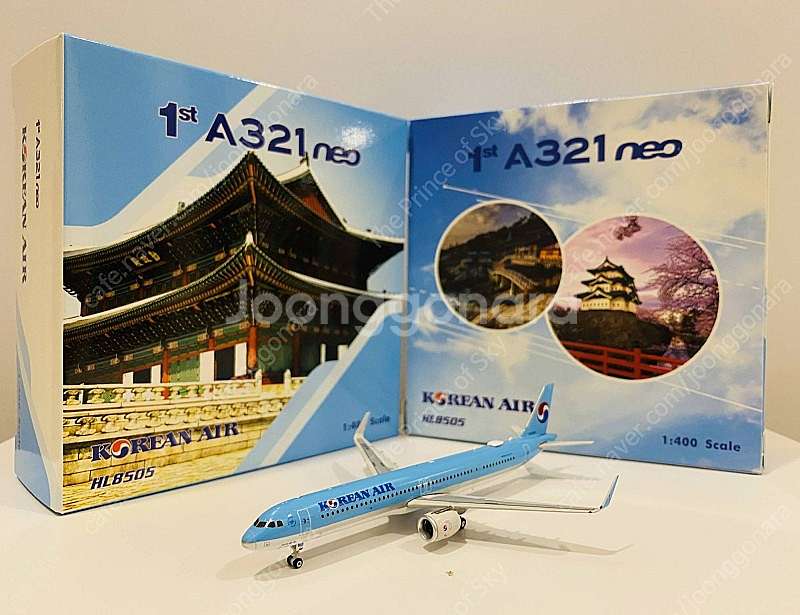 1:400 Phoenix 대한항공 A321neo HL8...--0