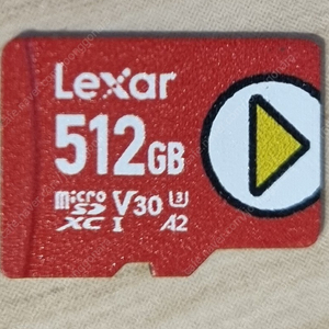 렉사 PLAY microSD카드 UHS-Ⅰ급 512GB (정품)