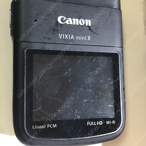 캐논 빅시아 미니X canon vixia minix 카메라 캠코더 기스제품 단품