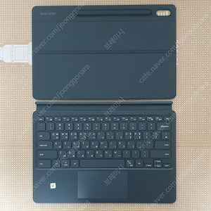 삼성전자 갤럭시 탭S7+ 키보드 북커버 EF-DT970 (탭S8+ 호환) 팝니다.