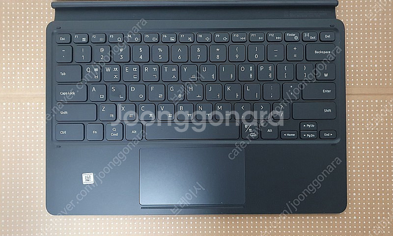 삼성전자 갤럭시 탭S7+ 키보드 북커버 EF-DT970...--1