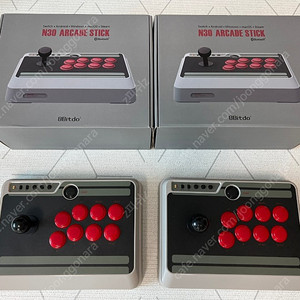 8bitdo N30 ARCADE STICK 풀박스 2개