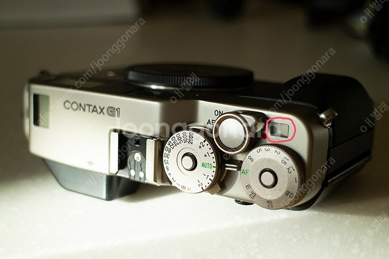 CONTAX G1(신형) 필름카메라 바디 판매합니다.--3