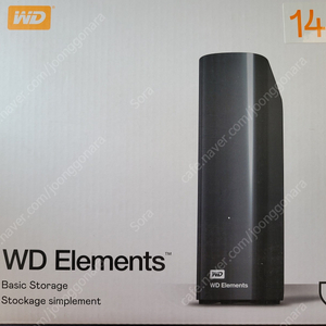 WD Elements 14TB(14테라) 하드디스크(HDD) 판매합니다