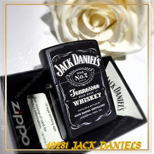 정품 미개봉 새 지포라이터 49281 JACK DANIELS