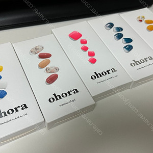 오호라 젤네일 5개 + 램프(미개봉) + 데싱디바 일괄판매