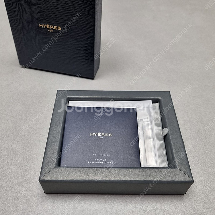 이에르로르 노아이유 실버 써클 귀걸이 20mm--2